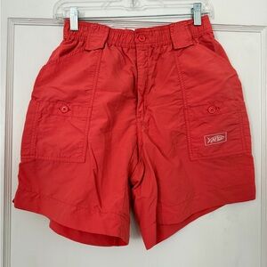 AFTCO faded red original fishing shorts men’s 30